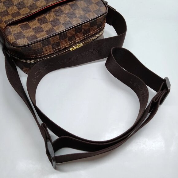 Louis Vuitton LV Shoulder Bag Olav PM Ebene Brown Damier 659-073125 - Picture 6 of 9